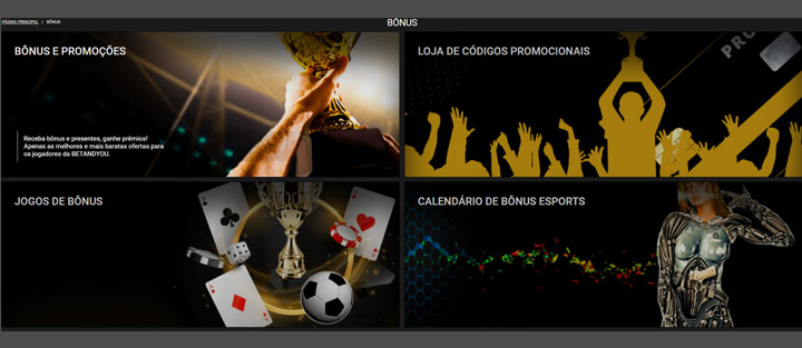 Promoções BetAndYou