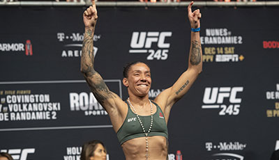 Germaine de Randamie / UFC (© imago images / ZUMA Press) Germaine de Randamie