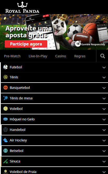 Royal Panda Brasil Plataforma de Aposta
