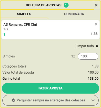 Aposta Simples