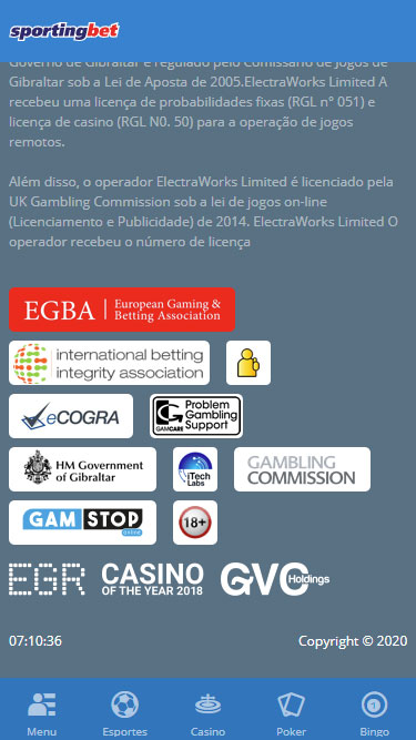 Sportingbet é Legal e Seguro