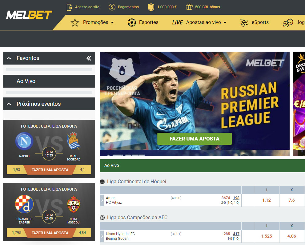 Melbet Website