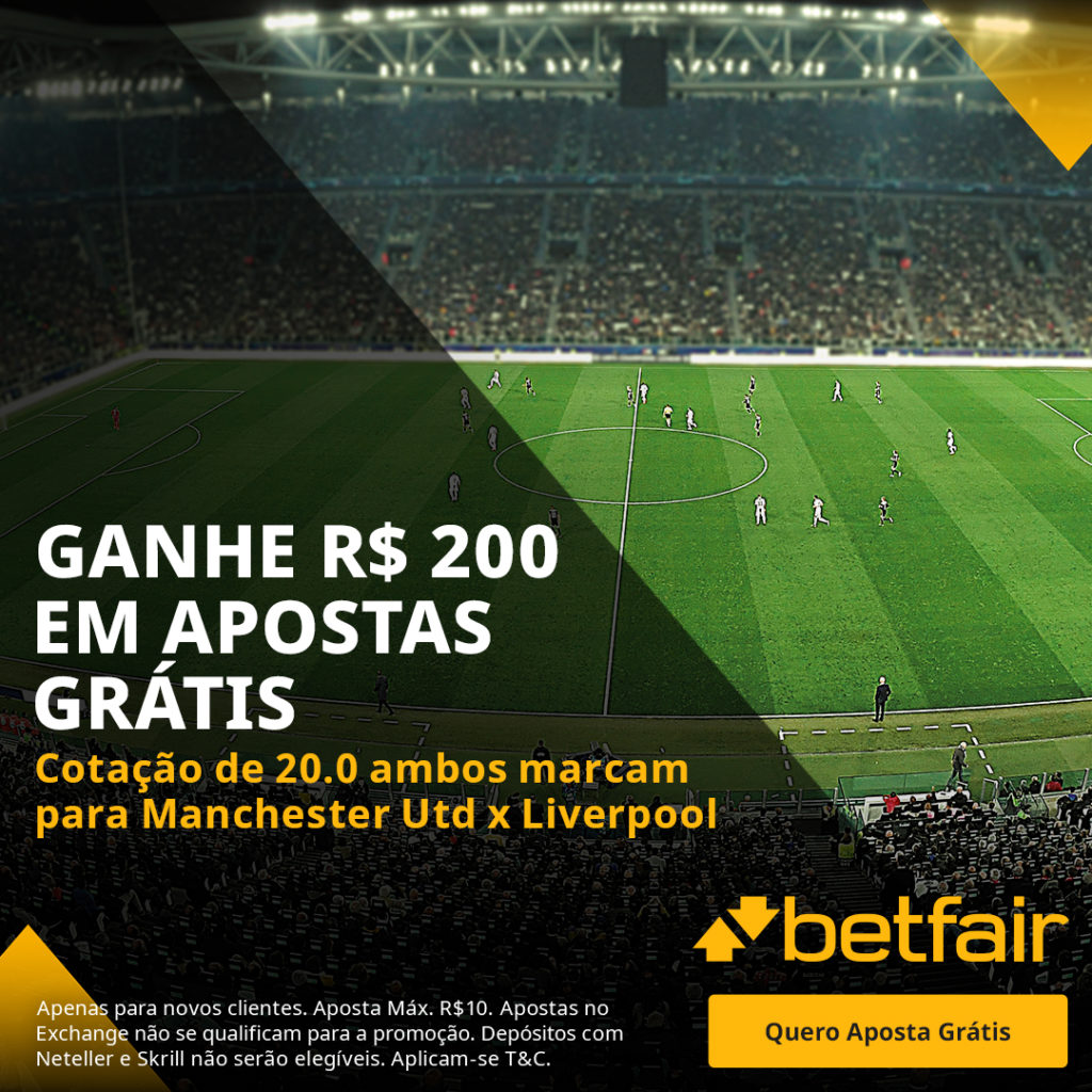 Betfair Super Preço - Manchester United x Liverpool