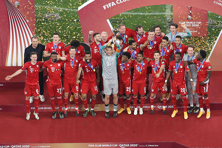 Campeões mundiais Bayern de Munique