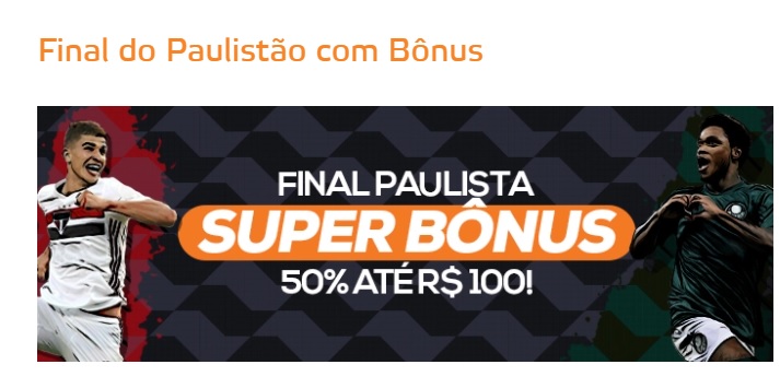 Betmotion Brasil - Final do Paulistão 2021 com bônus