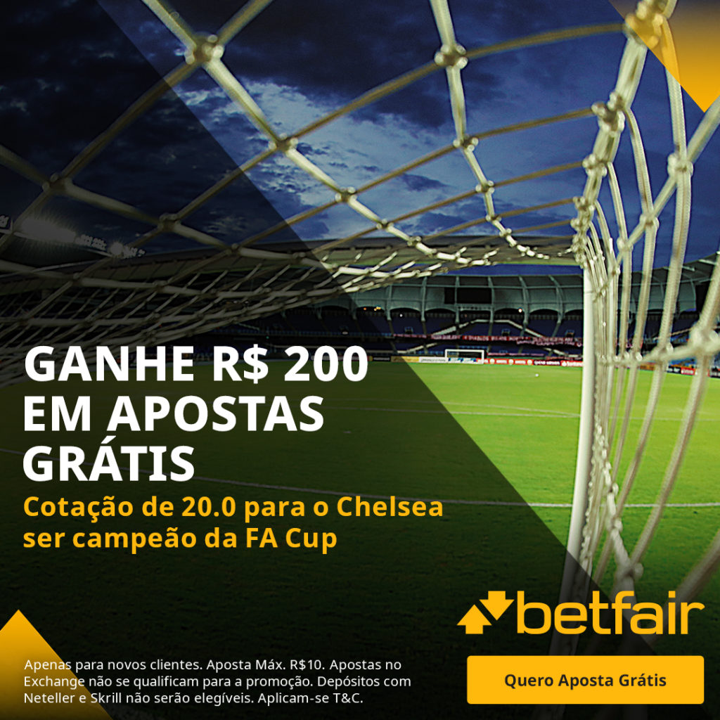 Betfair Super Preço - Chelsea campeão da FA Cup