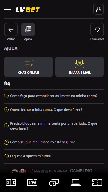 Contato da LVBet
﻿