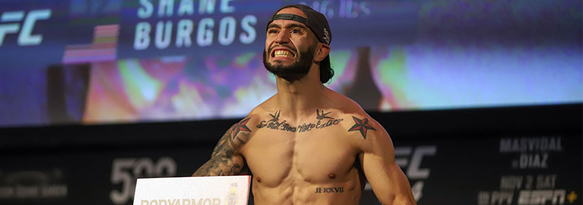 Palpite: Shane Burgos x Edson Barboza – Prognóstico 15/5/2021 – UFC 262