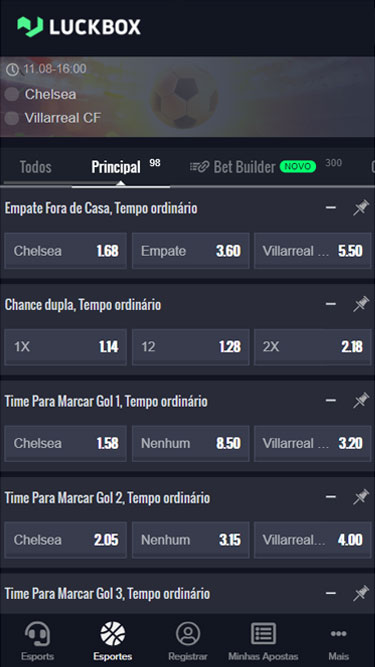 Luckbox Mercado de Apostas