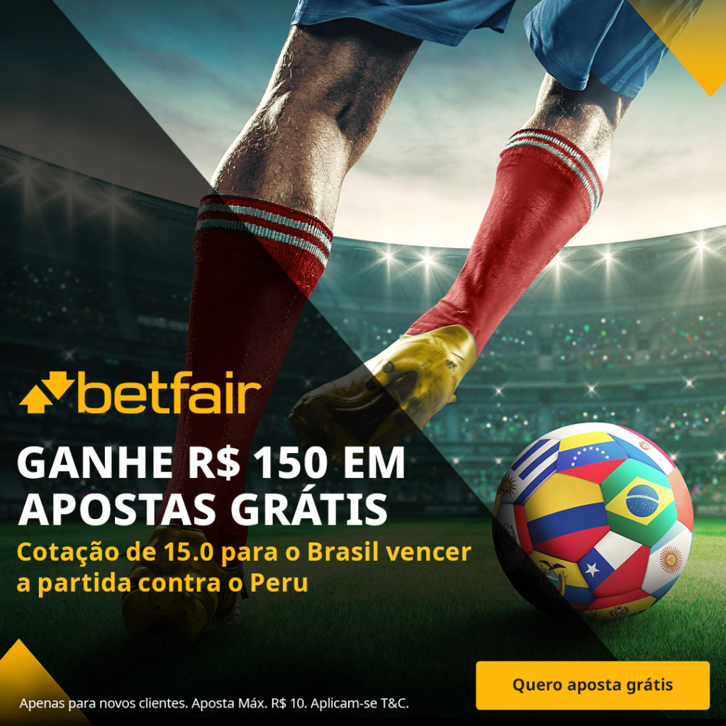 Betfair Super Preço - Brasil x Peru