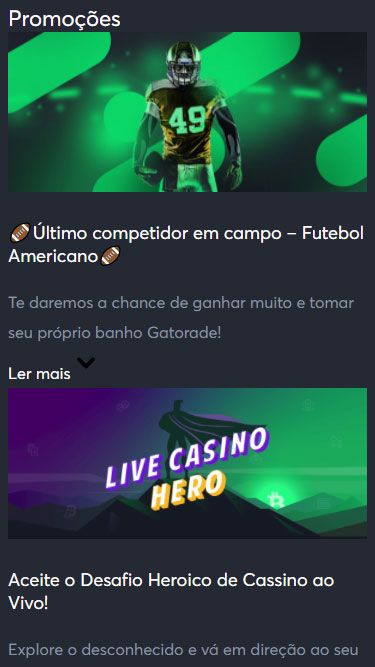 Promoções