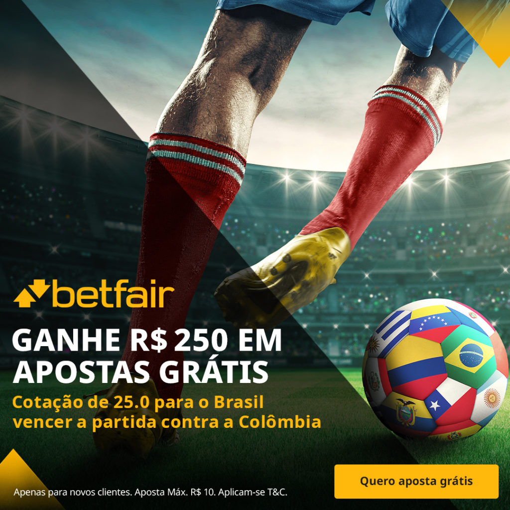 Betfair Super Preço - Brasil x Colômbia