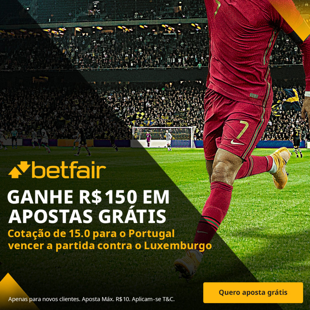 Betfair Super Preço - Portugal x Luxemburgo