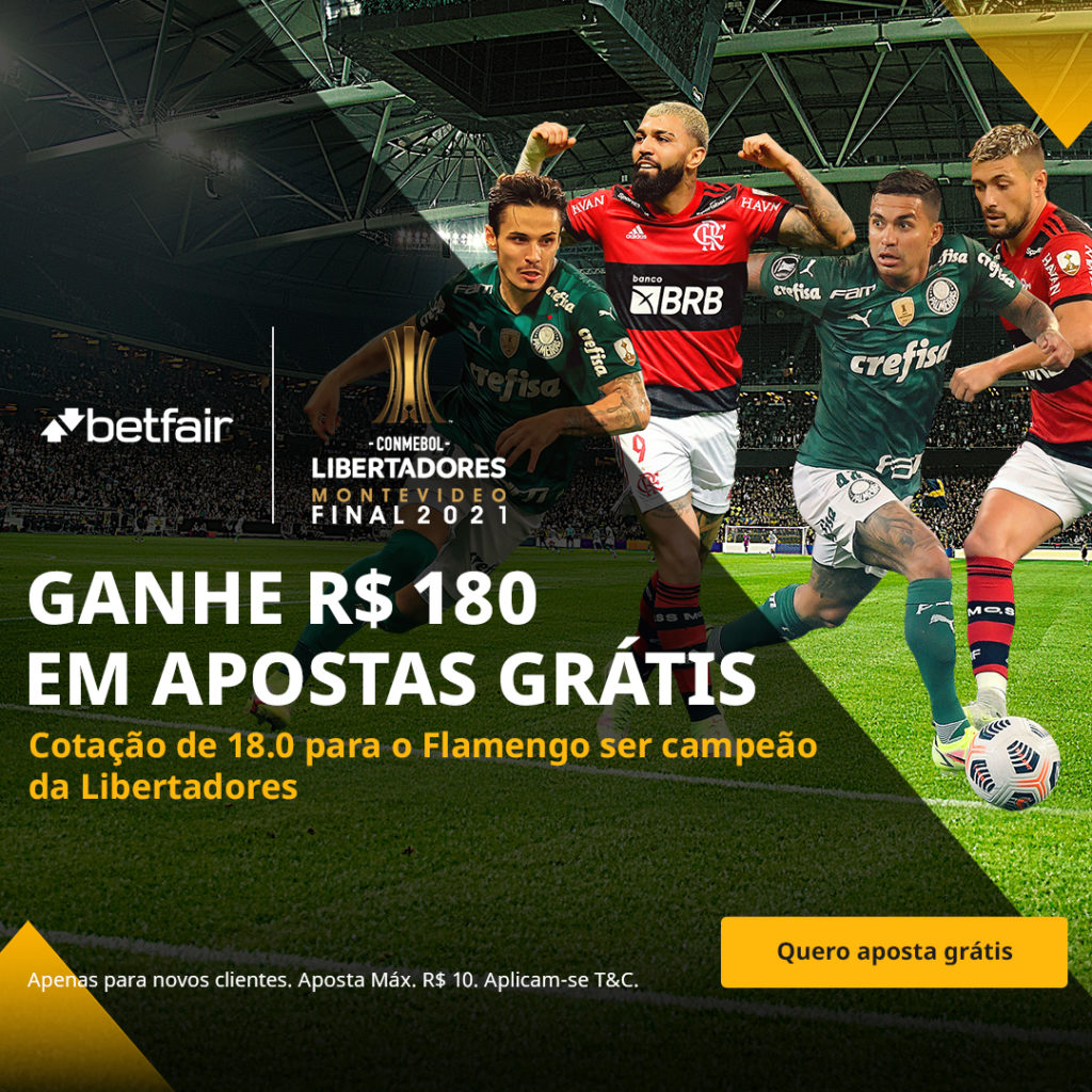 Betfair Super Preço - Flamengo campeão da Copa Libertadores 2021