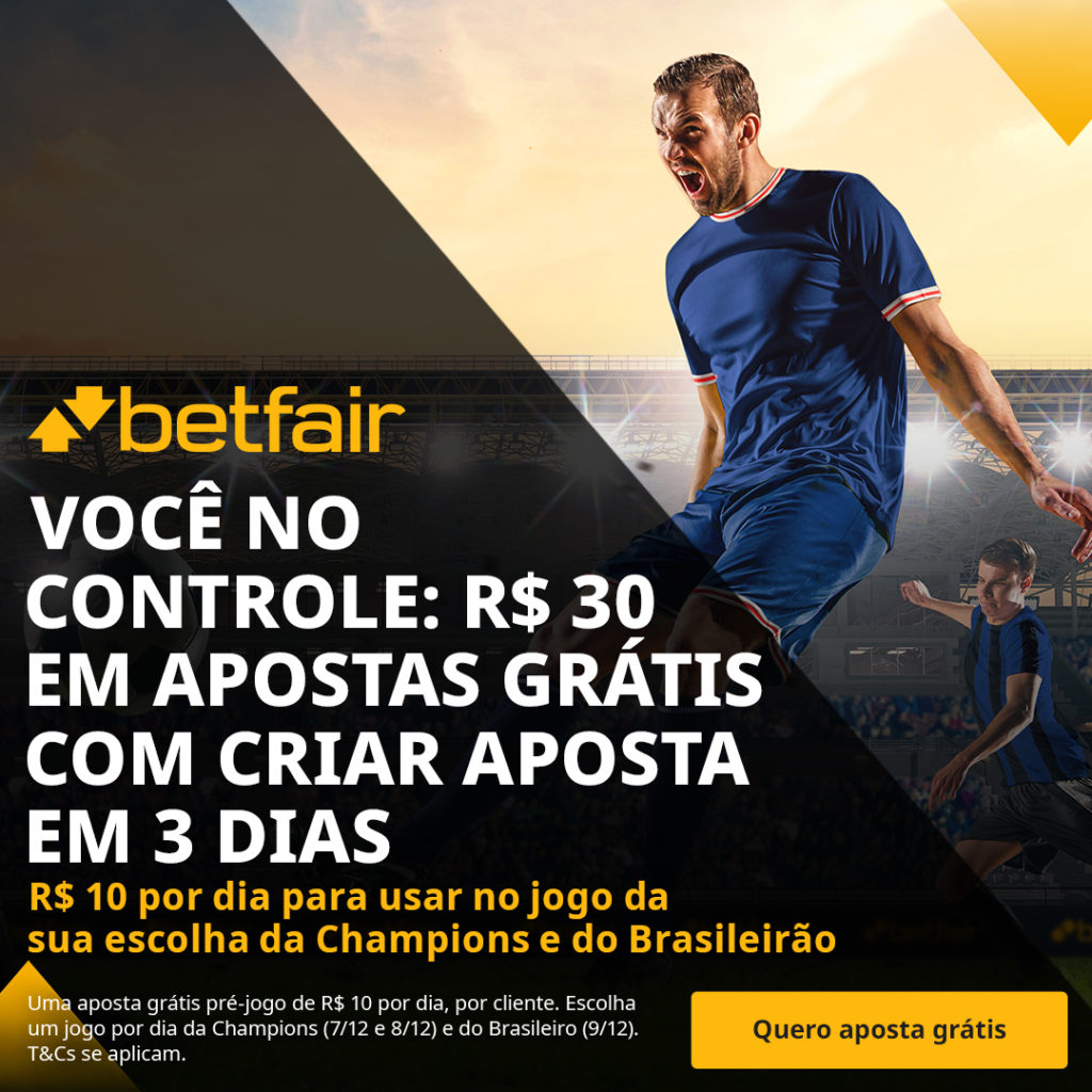 Betfair Brasil - Aposta Grátis com Criar Aposta