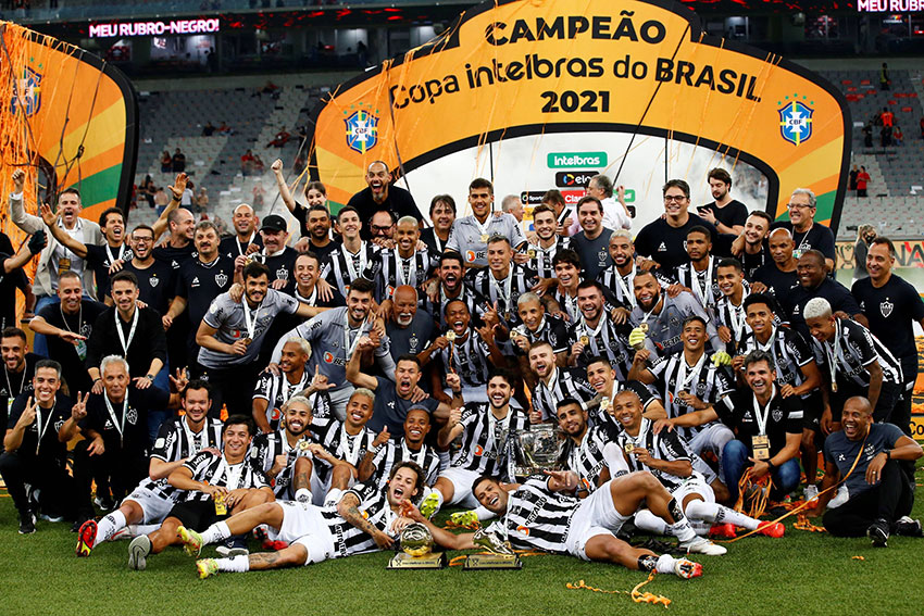 Atlético-MG vence Athletico-PR e é bicampeão da Copa do Brasil