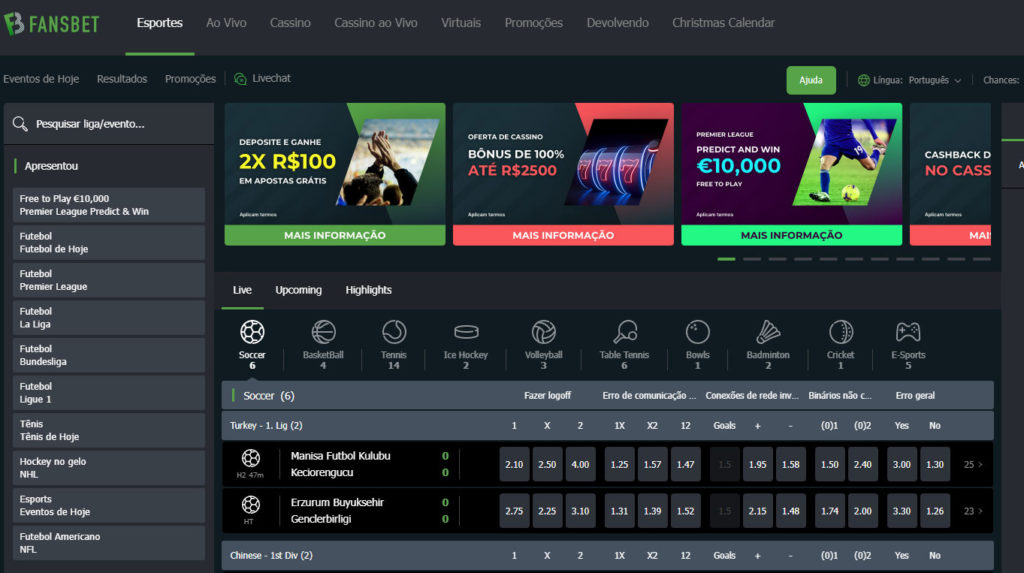 Fansbet Website