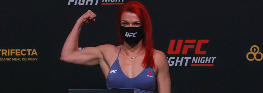 Palpite: Mariya Agapova x Gillian Robertson  – Prognóstico 17/9/2022 – UFC Fight Night