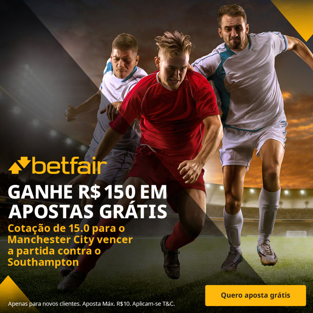 Betfair Super Preço - Manchester City x Southampton