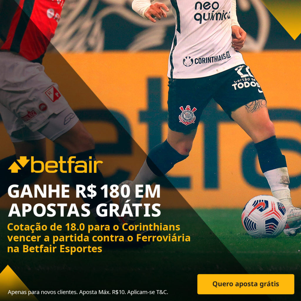 Betfair Super Preço - Corinthians x Ferroviária