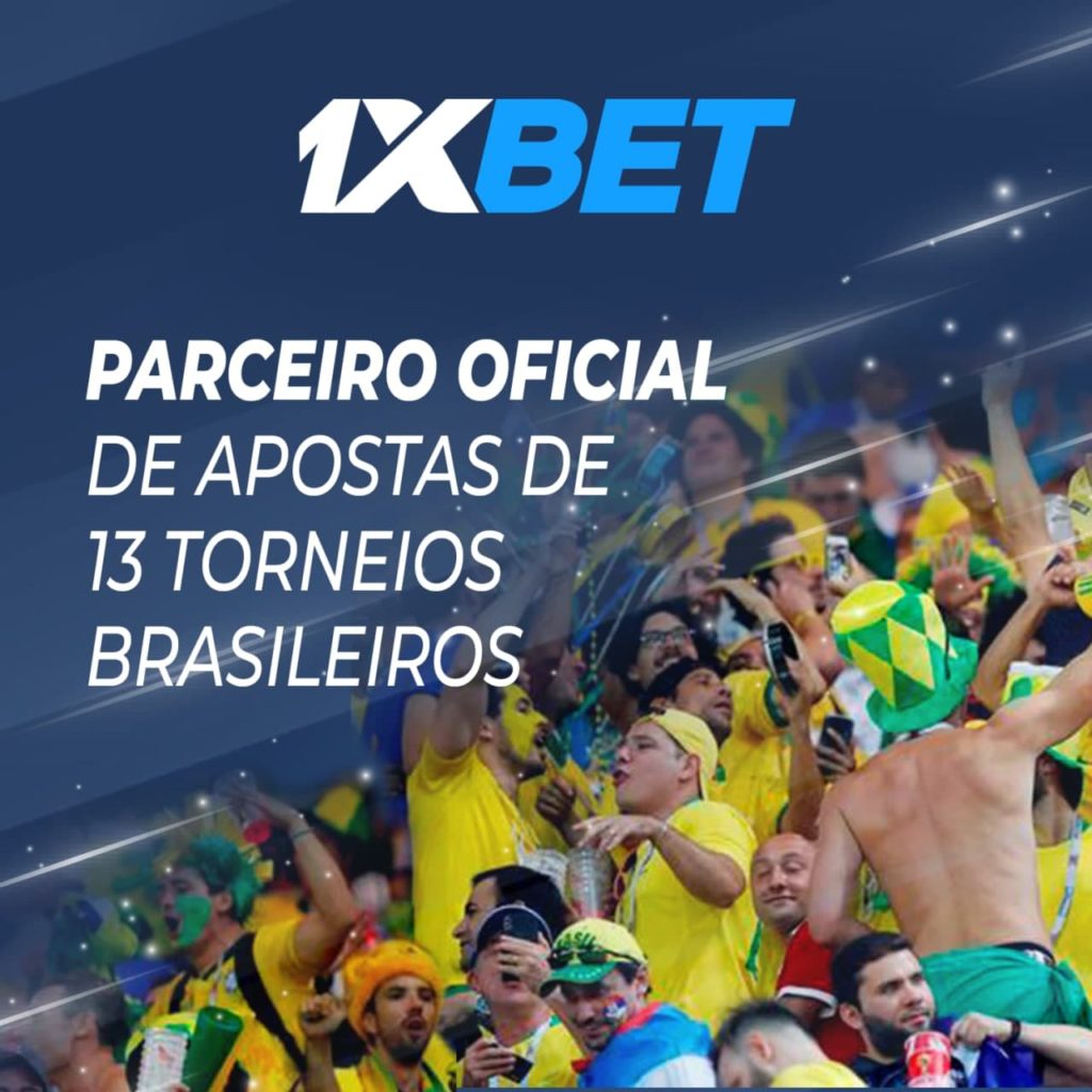 A 1xBet tornou-se o parceiro de apostas oficial de uma série de torneios brasileiros de futebol 