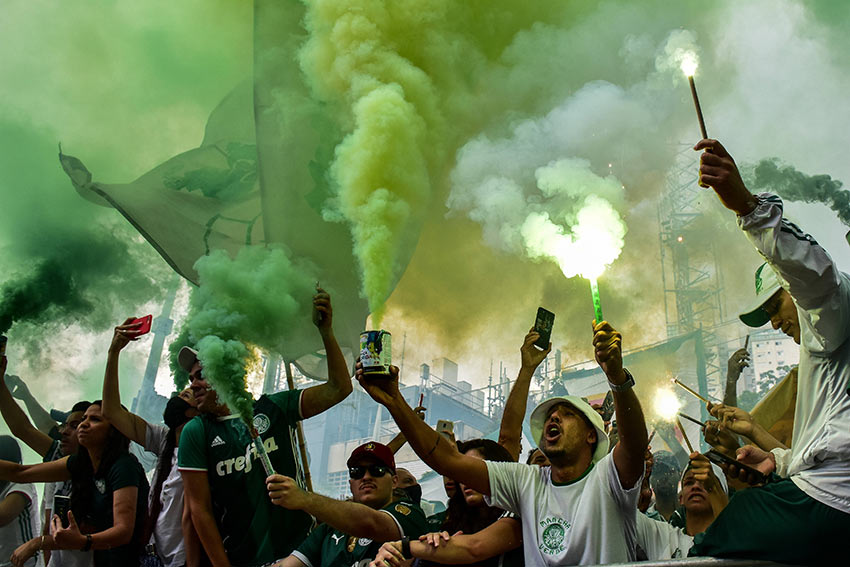 Palmeiras chega a Abu Dhabi e começa preparação para o Mundial