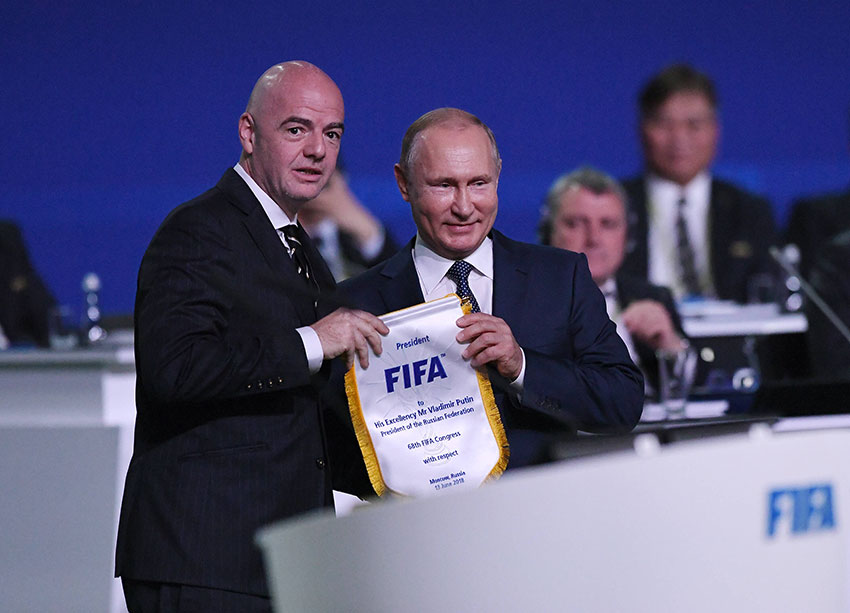 Fifa deve proibir Rússia de jogar repescagem das Eliminatórias da Copa