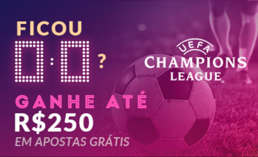 VBET - promoção Liga dos Campeões da UEFA