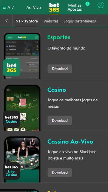bet365 app: download app bet365 esportes, app bet365 casino, app bet365 cassino ao-vivo