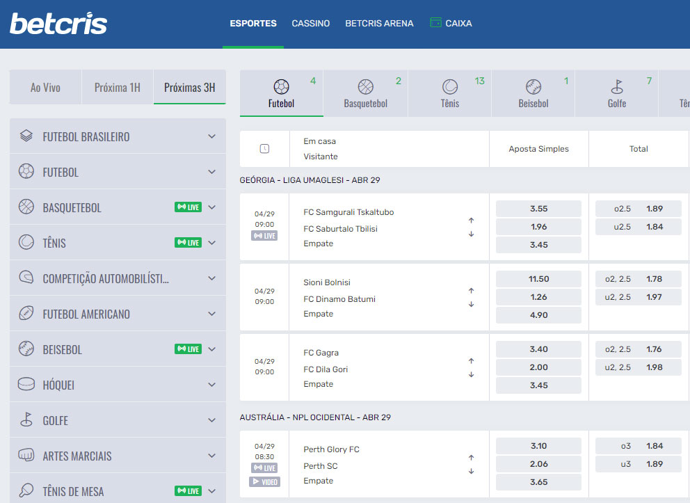 Site Betcris