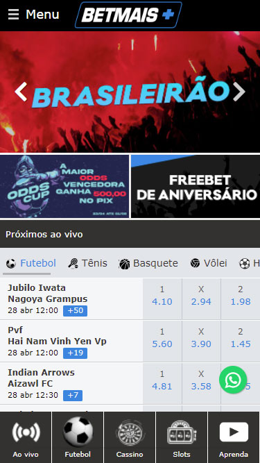 BetMais app