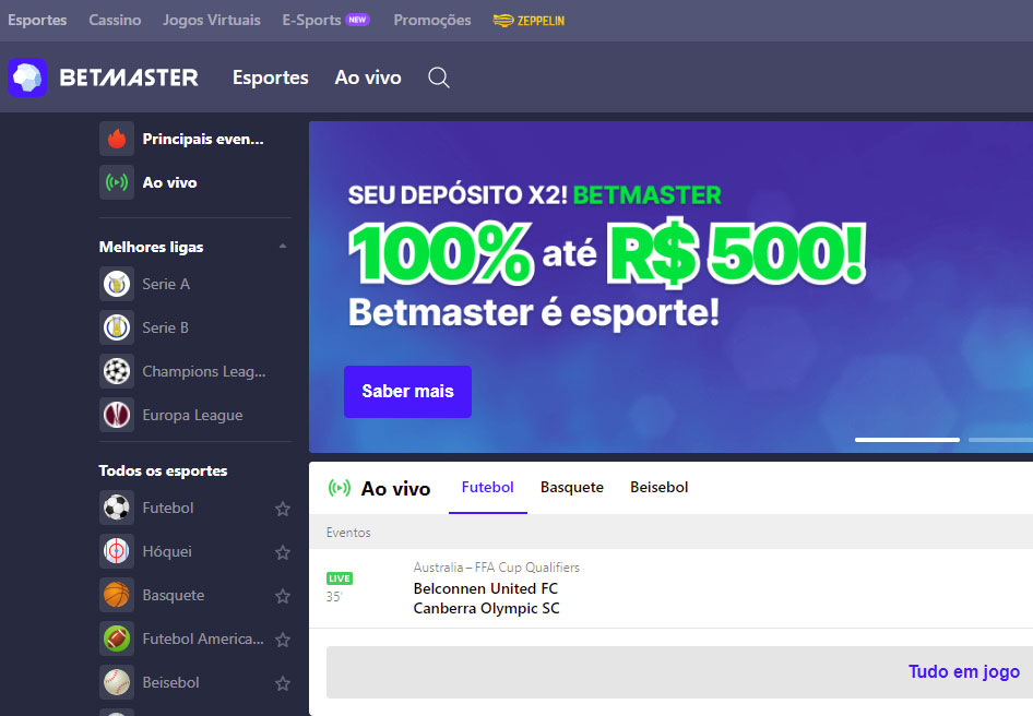 Site Betmaster