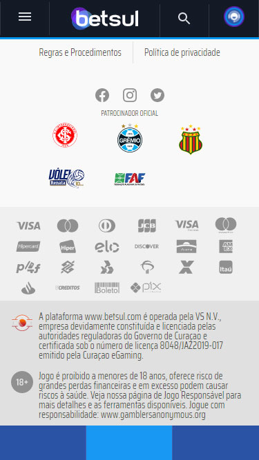 Betsul confiável