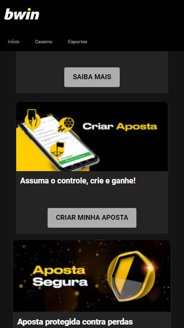 Bwin promoções