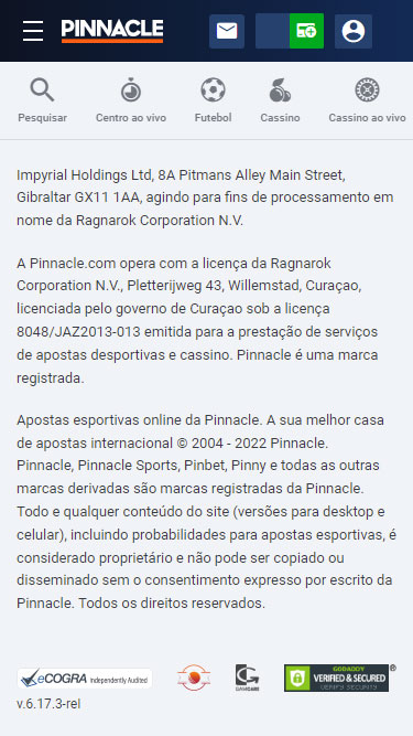 Pinnacle é confiável