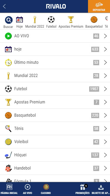 Plataforma de apostas