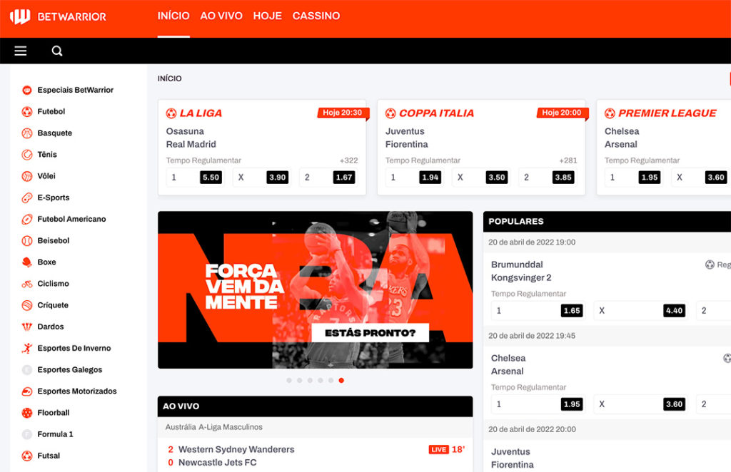 Site BetWarrior