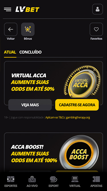 LVbet promoções