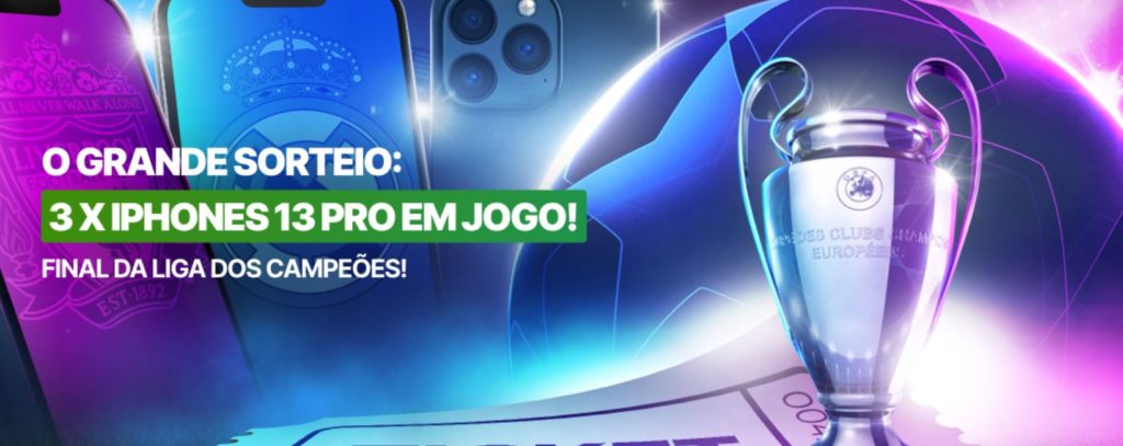 Promoção Betmaster - iPhone 13 Pro