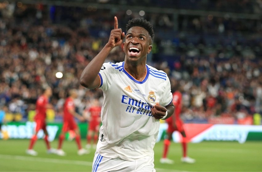 Real Madrid: Vini Jr. comemora gol do título da Liga dos Campeões Real Madrid: Vini Jr. comemora gol do título da Liga dos Campeões