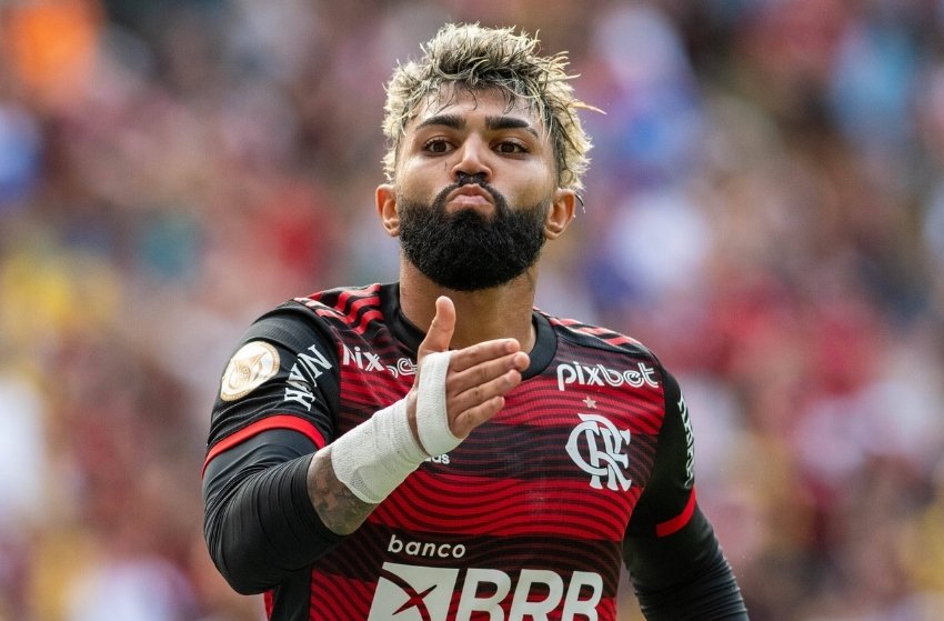 Flamengo divulga relacionados para jogo contra o Bragantino com Gabigol Flamengo divulga relacionados para jogo contra o Bragantino com Gabigol