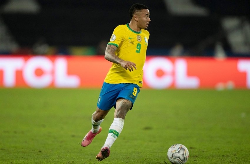 Gabriel Jesus encerra jejum de gols na Seleção e diz: “Trabalho bastante” Gabriel Jesus encerra jejum de gols na Seleção e diz: “Trabalho bastante”