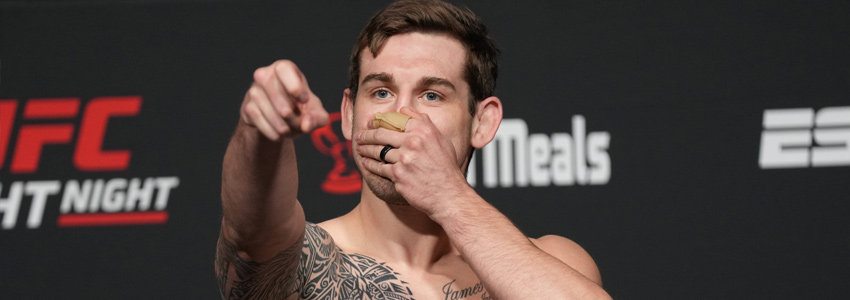 Palpite: Brendan Allen x Jacob Malkoun  – Prognóstico 11/6/2022 – UFC 275