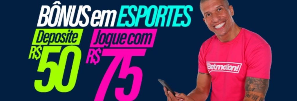 Promoção Betmotion - Bônus Esportes 50% até R$150