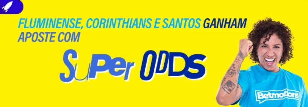Promoção Betmotion - Super Odds na 19ª rodada do Brasileirão 2022