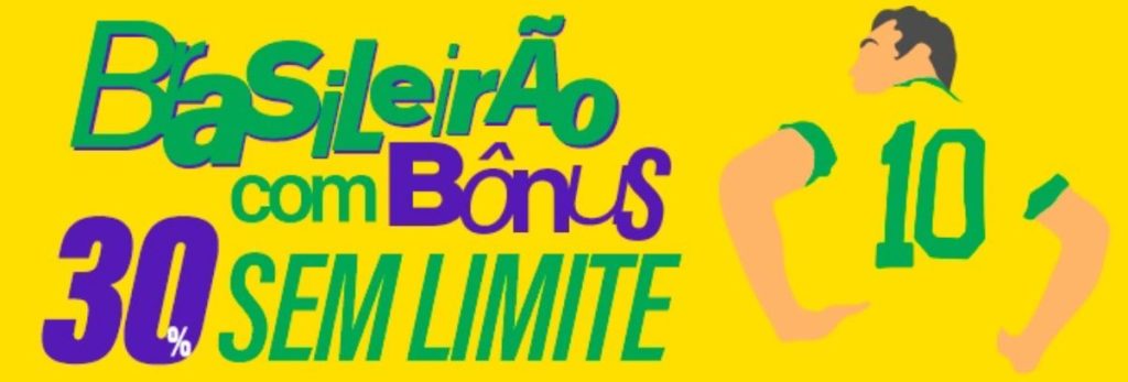 Promoção Betmotion - Brasileirão com bônus de 30% sem limite no final de semana
