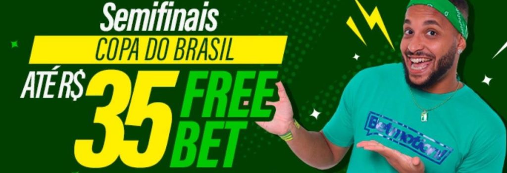 Promoção Betmotion - Semifinais da Copa do Brasil 2022 com freebets