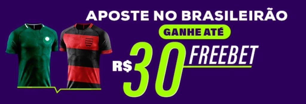 Promoção Betmotion - freebet de até R$30 na 23ª rodada do Brasileirão