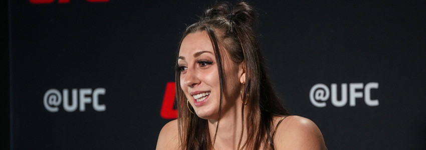 Palpite: Brogan Walker x Juliana Miller  – Prognóstico 6/8/2022 – UFC Fight Night