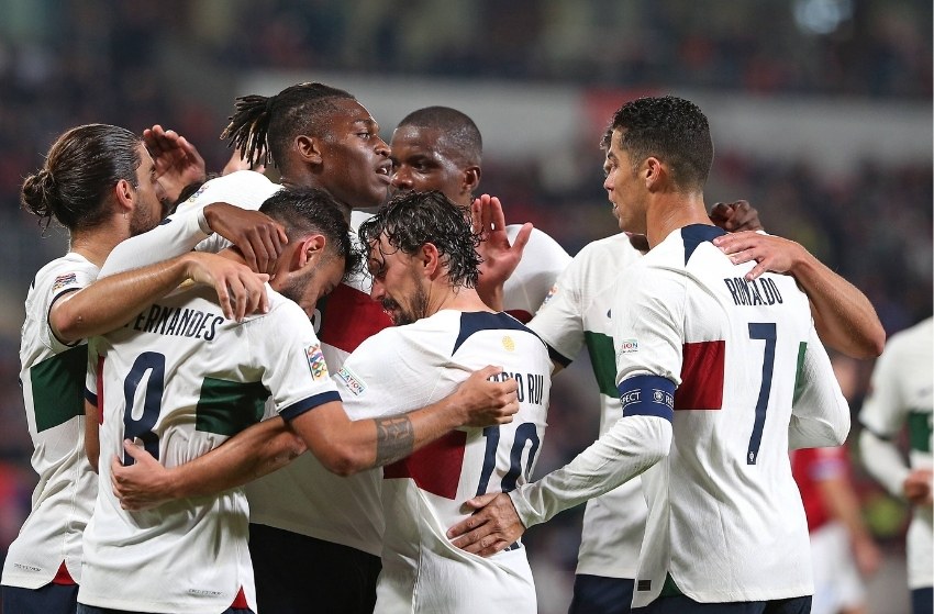 Portugal goleia a República Tcheca pela Liga das Nações